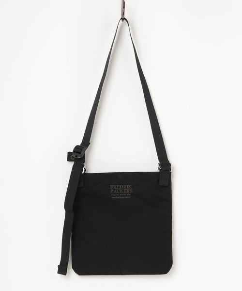 FREDRIK PACKERS(フレドリックパッカーズ)の「【FREDRIK PACKERS/フレドリックパッカーズ】500D MONKS SACK サコッシュ(ショルダーバッグ・レディース・ブラック/チャコールグレー/ブラウン/ネイビー/カモフラージュ/カーキ・FREE)」の1枚目の写真