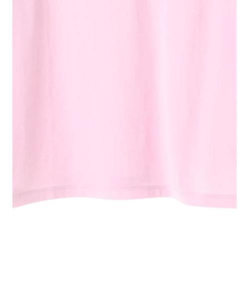 AMERICAN HOLIC(アメリカンホリック)の「・60新疆綿天竺 Vネックターンバックプルオーバー★(Tシャツ/カットソー・レディース・チャコールグレー/ピンク/杢グレー/オフホワイト・M/L)」の6枚目の写真