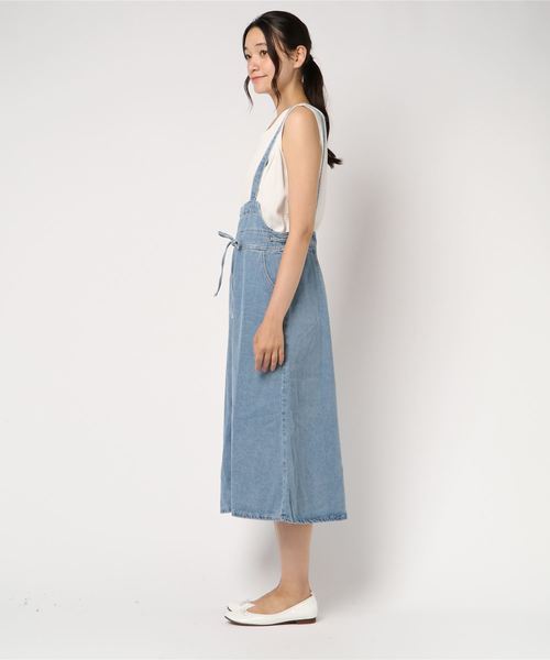 VannieTOKYO（ヴァニートーキョー）の「【Vannie TOKYO】DENIM ALL IN ONE（つなぎ/オールインワン・レディース・ブルー・FREE）」の2枚目の写真