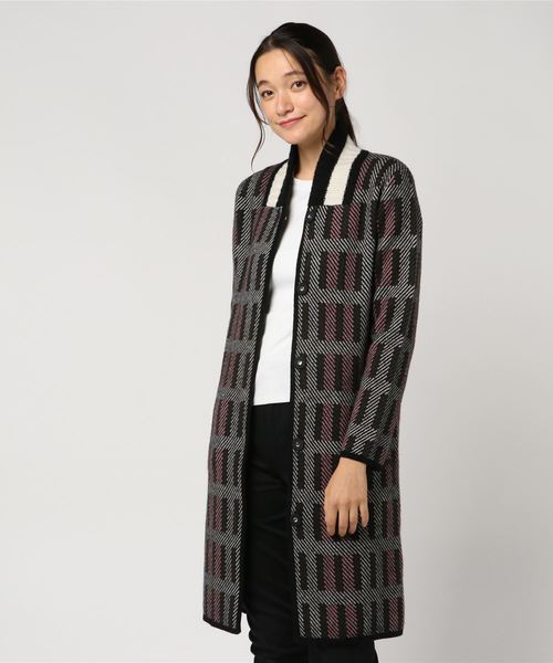Cashyage カシヤージュ の Cashyage カシアージュ Check Coat ステンカラーコート Wear