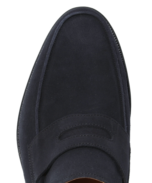 UNITED ARROWS（ユナイテッドアローズ）の「UA SUEDE SLIPON ◆（ドレスシューズ・メンズ・ネイビー/ダークブラウン・5h/8h/7h/8/6/6h/7/9h/9）」の6枚目の写真