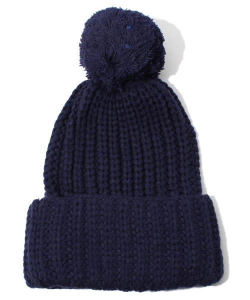 Candy Stripper（キャンディストリッパー）の「CANDY-COLORED KNIT CAP（ニットキャップ/ビーニー・レディース・ブラック/ブルー/ネイビー/ラベンダー/ボルドー/オレンジ・FREE）」の7枚目の写真