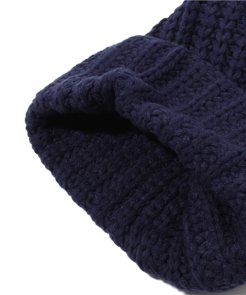 Candy Stripper（キャンディストリッパー）の「CANDY-COLORED KNIT CAP（ニットキャップ/ビーニー・レディース・ブラック/ブルー/ネイビー/ラベンダー/ボルドー/オレンジ・FREE）」の8枚目の写真