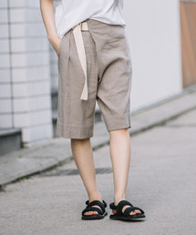 Munich | ストレッチバイオリネンハーフパンツ(その他パンツ)