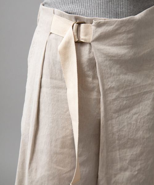 Munich（ミューニック）の「ストレッチバイオリネンハーフパンツ（その他パンツ・レディース・ブラック/グレー/ナチュラル/キャメル・S/M/XS）」の11枚目の写真
