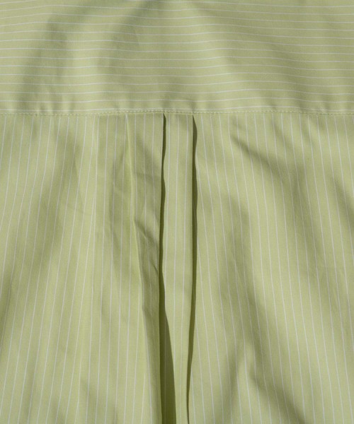 MAISON SPECIAL(メゾンスペシャル)の「プライムスーパービッグサイズストライプシャツ 【MAISON SPECIAL/メゾンスペシャル】(シャツ/ブラウス・メンズ・イエロー/サックスブルー・48/46)」の7枚目の写真