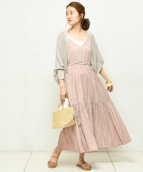 DouDou（ドゥドゥ）の「畦ボレロカーディガン（カーディガン/ボレロ・レディース・ベージュ/モカ・FREE）」の18枚目の写真