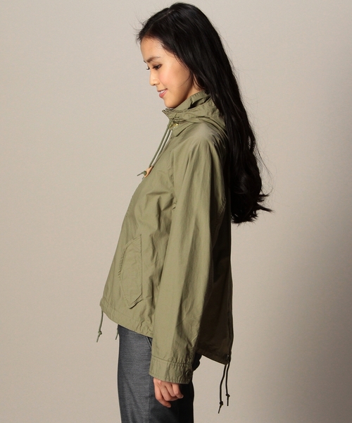 BEAUTY&YOUTH UNITED ARROWS（ビューティーアンドユースユナイテッドアローズ）の「BYBC タイプライターフードブルゾン ▽◆（ブルゾン・レディース・ベージュ/イエロー/オリーブ/レッド/ネイビー・SMALL/MEDIUM）」の17枚目の写真