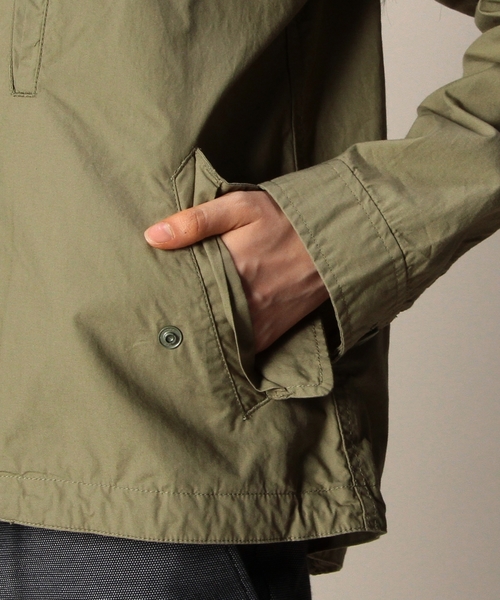 BEAUTY&YOUTH UNITED ARROWS（ビューティーアンドユースユナイテッドアローズ）の「BYBC タイプライターフードブルゾン ▽◆（ブルゾン・レディース・ベージュ/イエロー/オリーブ/レッド/ネイビー・SMALL/MEDIUM）」の9枚目の写真