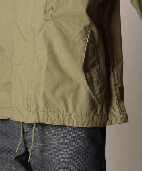 BEAUTY&YOUTH UNITED ARROWS（ビューティーアンドユースユナイテッドアローズ）の「BYBC タイプライターフードブルゾン ▽◆（ブルゾン・レディース・ベージュ/イエロー/オリーブ/レッド/ネイビー・SMALL/MEDIUM）」の10枚目の写真