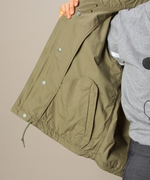 BEAUTY&YOUTH UNITED ARROWS（ビューティーアンドユースユナイテッドアローズ）の「BYBC タイプライターフードブルゾン ▽◆（ブルゾン・レディース・ベージュ/イエロー/オリーブ/レッド/ネイビー・SMALL/MEDIUM）」の19枚目の写真