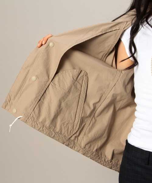 BEAUTY&YOUTH UNITED ARROWS（ビューティーアンドユースユナイテッドアローズ）の「BYBC タイプライターフードブルゾン ▽◆（ブルゾン・レディース・ベージュ/イエロー/オリーブ/レッド/ネイビー・SMALL/MEDIUM）」の20枚目の写真