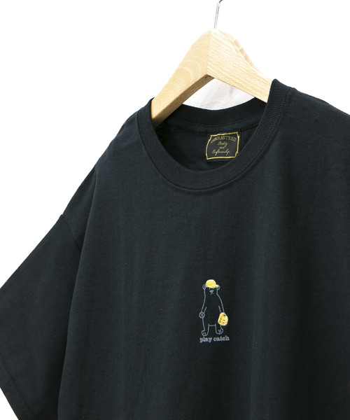 modem design（モデムデザイン）の「MODEM DESIGN/モデムデザイン　 TEE -クマBaseball（Tシャツ/カットソー・メンズ・ホワイト/ブラック・MEDIUM/LARGE/X-LARGE）」の8枚目の写真