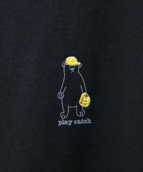 modem design（モデムデザイン）の「MODEM DESIGN/モデムデザイン　 TEE -クマBaseball（Tシャツ/カットソー・メンズ・ホワイト/ブラック・MEDIUM/LARGE/X-LARGE）」の12枚目の写真