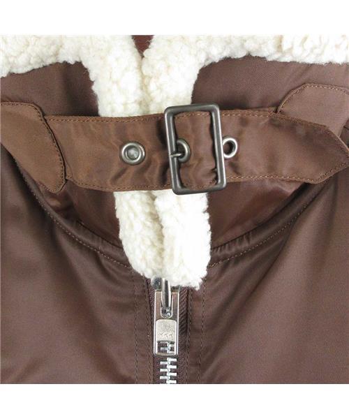 ブランド古着】ナイロンボアミリタリーブルゾンジャケット（ミリタリー