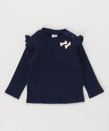 SUNDAYS SUN | 肩フリル長袖Ｔシャツ(Tシャツ/カットソー)