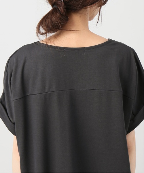 B.C STOCK（ベーセーストック）の「《追加》カットミラノスキッパーワンピース◆（ワンピース・レディース・ブラック/カーキ/キャメル・FREE）」の16枚目の写真