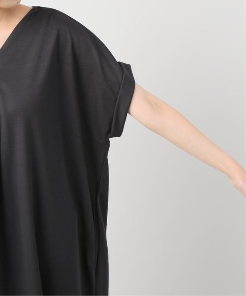 B.C STOCK（ベーセーストック）の「《追加》カットミラノスキッパーワンピース◆（ワンピース・レディース・ブラック/カーキ/キャメル・FREE）」の17枚目の写真
