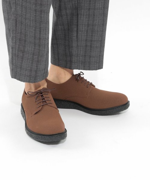 LAKOLE（ラコレ）の「レースアップスニーカー / LAKOLE（ドレスシューズ・メンズ・ブラック/ブラウン/ライトベージュ・MEDIUM/LARGE）」の3枚目の写真