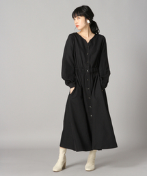 LOWRYS FARM | マエボタンワンピコート　848395(ワンピース)