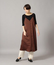 LOWRYS FARM | サテンキャミワンピ 851020(ワンピース)