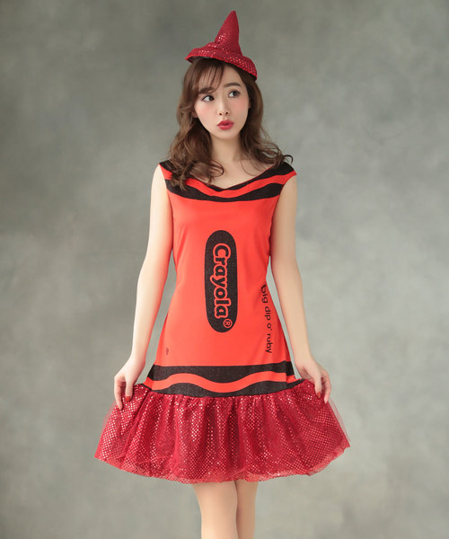 Ninarobe ニーナローブ の クレヨラクレヨンコスチュームセット コスチューム パーティーグッズ Wear