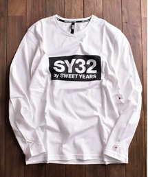 SY32 by SWEET YEARS�i�G�X���C�T�[�e�B�g�D�o�C�X�B�[�g�C���[�Y�j�́u�y73�z�yit�z�ySY32 by SWEET YEARS�zBOXLOG L/S TEE�iT�V���c/�J�b�g�\�[�j�v