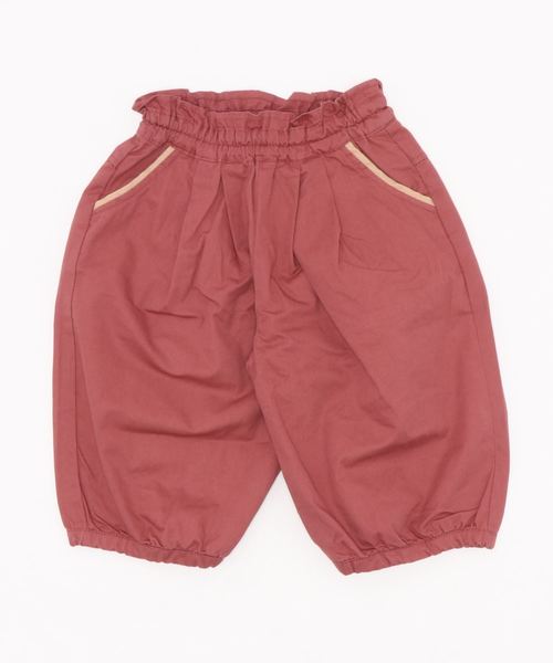 9分丈ギャザーボリュームパンツ