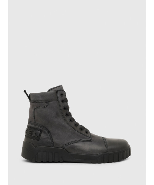 カウハイドレザー シューズ その他シューズ セール メンズ ハイカットスニーカー その他シューズ Diesel ディーゼル のファッション