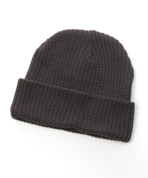 HARE（ハレ）の「コットンワッチ【HARE】（ニットキャップ/ビーニー・レディース・オフホワイト/グレー/ネイビー/ボルドー・ONE SIZE）」の9枚目の写真