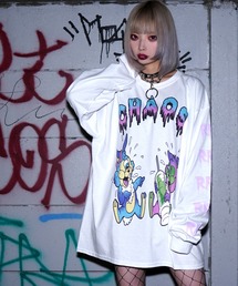 REFLEM | カートゥーンプリントロングTシャツカットソー(Tシャツ/カットソー)