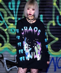REFLEM | カートゥーンプリントロングTシャツカットソー(Tシャツ/カットソー)