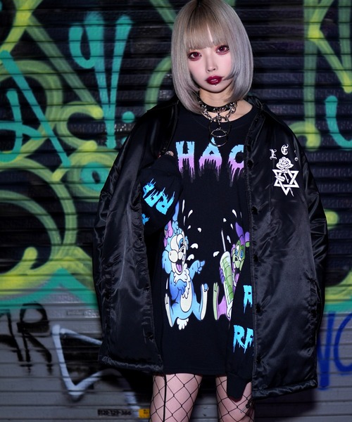 REFLEM tシャツ 「REFLEM/レフレム」天秤プリントL/S Tee/ロング
