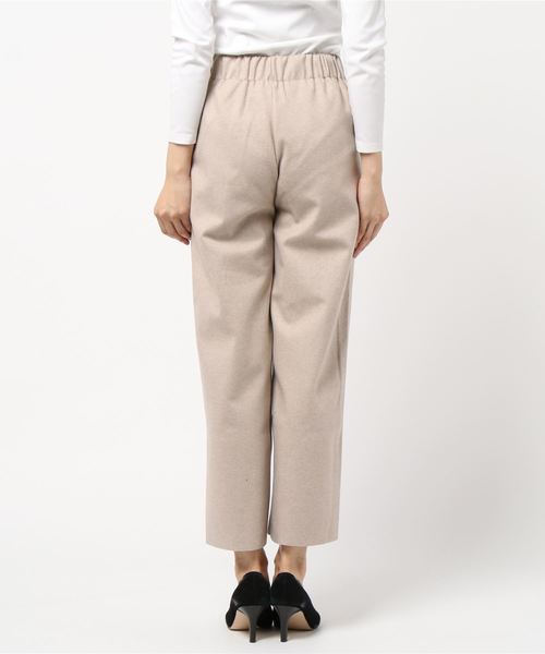 KOBE LETTUCE（コウベレタス）の「センタースリット起毛ロングパンツ（その他パンツ・レディース・ベージュ/ピンク/アイボリー・FREE）」の4枚目の写真