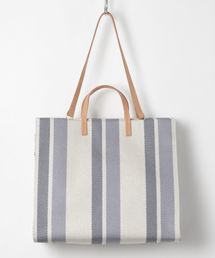 DouDou | ストライプトートバッグ(ショルダーバッグ)