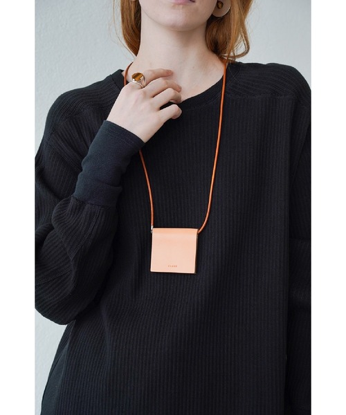 CLANE（クラネ）の「クラネ CLANE / ヘビーリブ ロングトップス（T