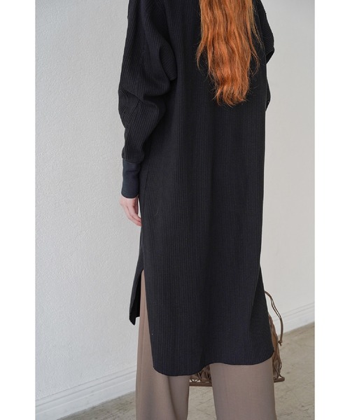 CLANE  HEAVY RIB LONG TOPS  ロングトップス　新品 CLANE（クラネ）の「CLANE クラネ “HEAVY RIB LONG TOPS” ヘビーリブ