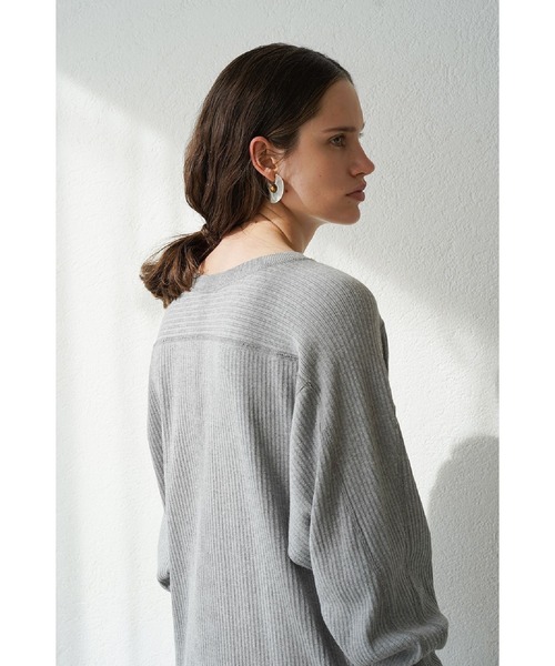 CLANE  HEAVY RIB LONG TOPS  ロングトップス　新品 CLANE（クラネ）の「CLANE クラネ “HEAVY RIB LONG TOPS” ヘビーリブ