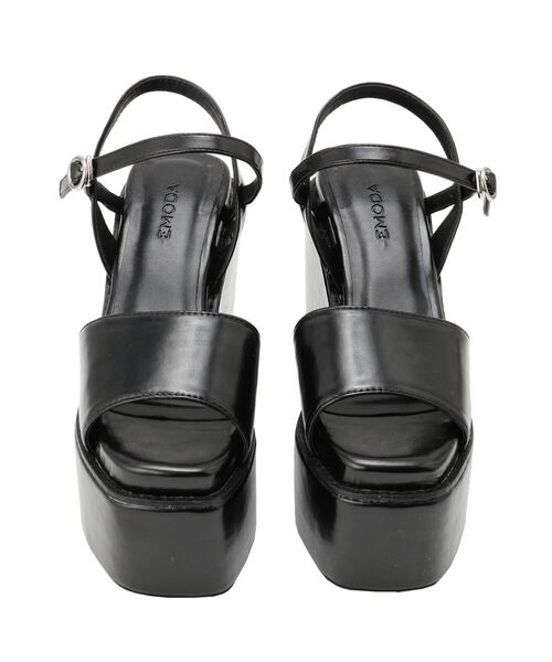 EMODA（エモダ）の「カーブラインタンクサンダル（サンダル・レディース・ホワイト/ブラック/シルバー・SMALL/MEDIUM/LARGE）」の9枚目の写真