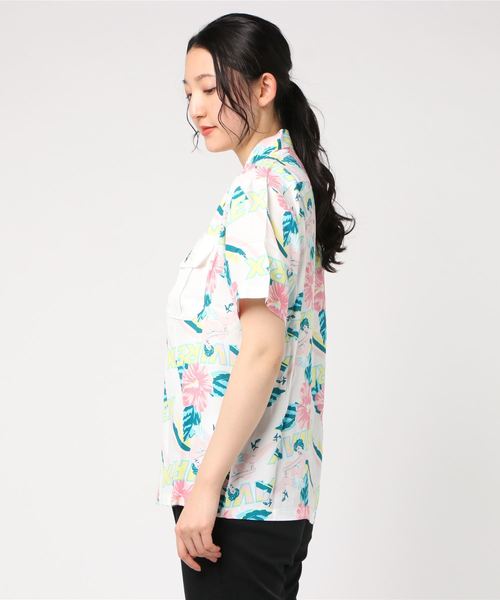 And A(アンドエー)の「AVIREX アヴィレックス / SS PINUP GIRL HAWAIIAN SH ピンナップガール ハワイアン アロハシャツ / 6195118(シャツ/ブラウス・メンズ・ホワイト/ブラック・MEDIUM/LARGE/X-LARGE/XX-LARGE)」の4枚目の写真