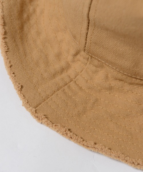 shopnikoniko（ショップニコニコ）の「フリンジシンプルバケットハット（ハット・レディース・ホワイト/ブラック/ベージュ/ブラウン/レッド/グリーン・フリー）」の13枚目の写真