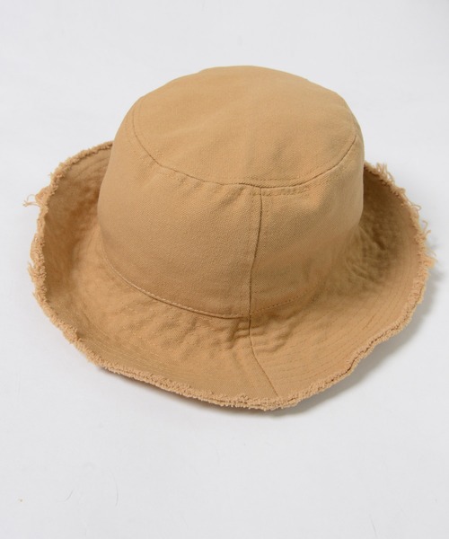 shopnikoniko（ショップニコニコ）の「フリンジシンプルバケットハット（ハット・レディース・ホワイト/ブラック/ベージュ/ブラウン/レッド/グリーン・フリー）」の8枚目の写真