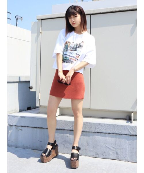 EMODA(エモダ)の「タンクボリュームウエッジヒール(サンダル・レディース・ホワイト/ブラック/レッド・SMALL/MEDIUM/LARGE)」の20枚目の写真
