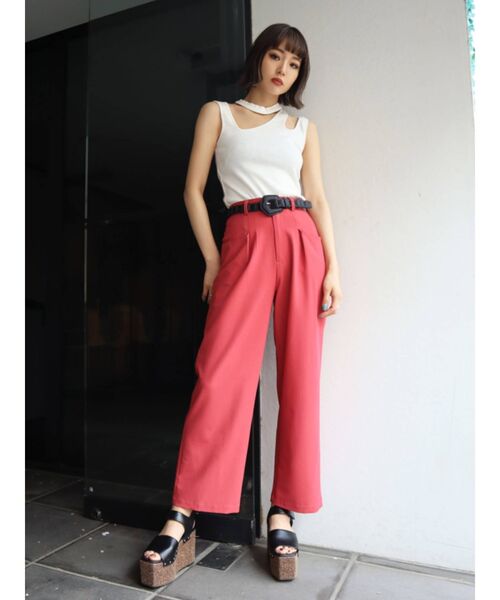 EMODA(エモダ)の「タンクボリュームウエッジヒール(サンダル・レディース・ホワイト/ブラック/レッド・SMALL/MEDIUM/LARGE)」の18枚目の写真