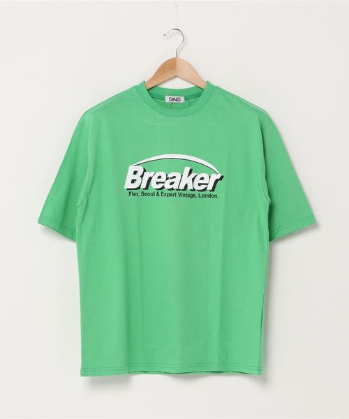 DING(ディング)の「DING/Breaker Tシャツ(Tシャツ/カットソー・レディース・グリーン/ホワイト/ブラック・FREE)」の5枚目の写真