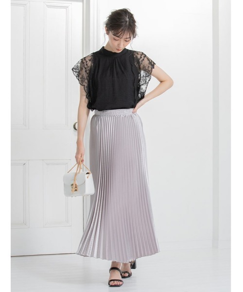 fifth（フィフス）の「スカラップレースブラウス（シャツ/ブラウス・レディース・ホワイト/ブラック/グレー・MEDIUM）」の12枚目の写真