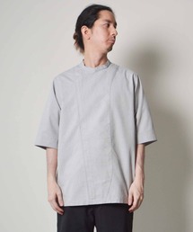 ダブルハーフスリーブクックシャツ