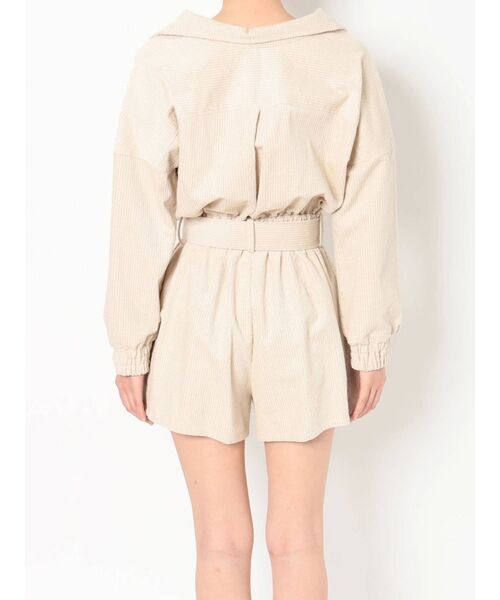 RESEXXY（リゼクシー）の「コーデュロイコンビネゾン（つなぎ/オールインワン・レディース・ブラウン/ベージュ/キャメル・FREE）」の16枚目の写真