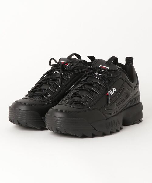 FILA（フィラ）の「FILA/フィラ レディース メンズ  スニーカー ディスラプター２  F0540 厚底（スニーカー・レディース・ブラック/ホワイト×ネイビー・23.0cm/26.0cm/24.0cm/28.0cm/24.5cm/27.0cm/23.5cm/25.0cm/25.5cm/22.5cm/27.5cm/26.5cm）」の8枚目の写真