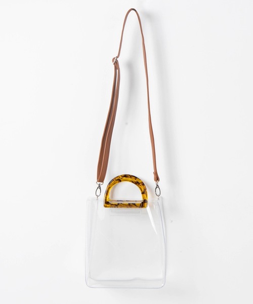 WEGO（ウィゴー）の「WEGO/5wayハンドルクリアショルダーバッグ（ショルダーバッグ・レディース・その他1/その他2/その他3・FREE）」の6枚目の写真